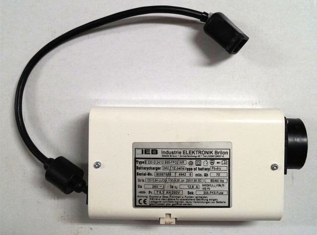 IEB 90587858 | IEB charger EFG 230 G 24/12 B65-FP02 WR 24V12,6A 220V 50/60Hz fro - Acumulador para Equipo de manutención: foto 1 IEB 90587858 | IEB charger EFG 230 G 24/12 B65-FP02 WR 24V12,6A 220V 50/60Hz fro - Acumulador para Equipo de manutención: foto 1