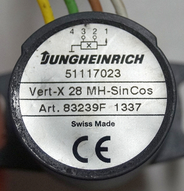 Jungheinrich 51117023 | Sinus Cosinus sensor steering - Sensor para Equipo de manutención: foto 4 Jungheinrich 51117023 | Sinus Cosinus sensor steering - Sensor para Equipo de manutención: foto 4