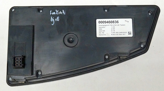 Still 0009460836 | Display V1.03 HW 2.00 Sw. 0.14 399302246/0000 sn K363.00.006 - Salpicadero para Equipo de manutención: foto 2 Still 0009460836 | Display V1.03 HW 2.00 Sw. 0.14 399302246/0000 sn K363.00.006 - Salpicadero para Equipo de manutención: foto 2