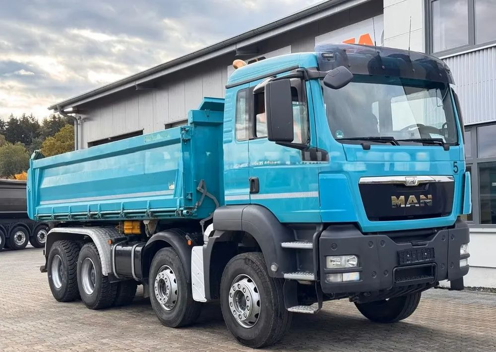 MAN TGS 35.440 / Meiller 3-stronny wywrotka / Bordmatik / 8x4 / Euro5 - Camión volquete: foto 1 MAN TGS 35.440 / Meiller 3-stronny wywrotka / Bordmatik / 8x4 / Euro5 - Camión volquete: foto 1