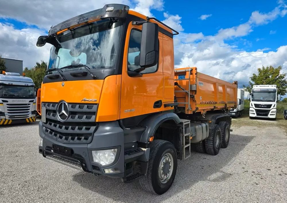 Mercedes-Benz Arocs 3345 6x6 Allrad / Bordmatic – Wywrotka Dautel | 449 KM | - Camión volquete: foto 1 Mercedes-Benz Arocs 3345 6x6 Allrad / Bordmatic – Wywrotka Dautel | 449 KM | - Camión volquete: foto 1