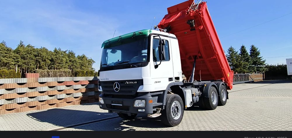 Mercedes-Benz Mercedes-Benz Actros 2644 K/ 6x4 / Meiller Retarder /Wywrotka/Euro 3 - Camión volquete: foto 5 Mercedes-Benz Mercedes-Benz Actros 2644 K/ 6x4 / Meiller Retarder /Wywrotka/Euro 3 - Camión volquete: foto 5