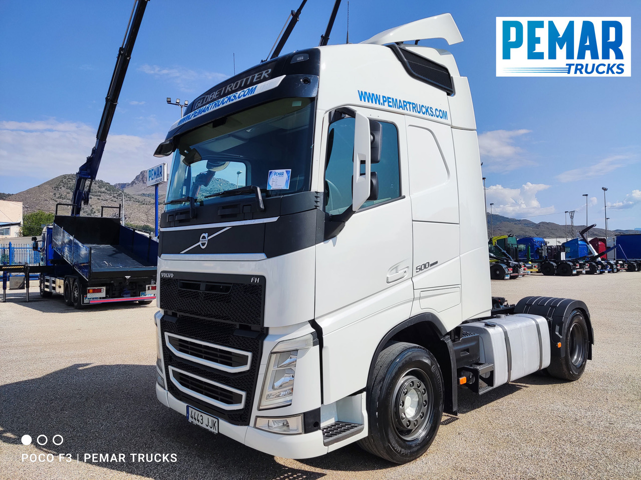 VOLVO FH 500 GLOBETROTTER EURO 6 - Cabeza tractora: foto 1 VOLVO FH 500 GLOBETROTTER EURO 6 - Cabeza tractora: foto 1