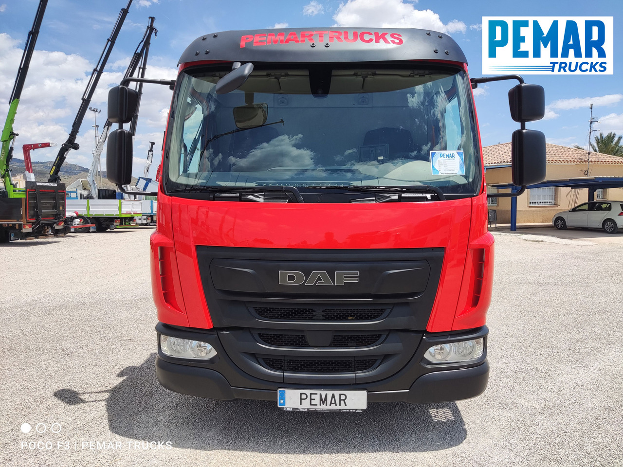 DAF LF 210 GRUA CAJA FIJA - Camión caja abierta, Camión grúa: foto 3 DAF LF 210 GRUA CAJA FIJA - Camión caja abierta, Camión grúa: foto 3