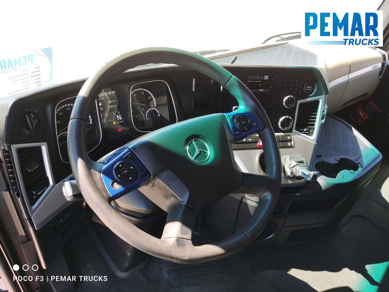 Camión lona MERCEDES-BENZ ACTROS 1836 SEMITAUTLINER 18T: foto 24