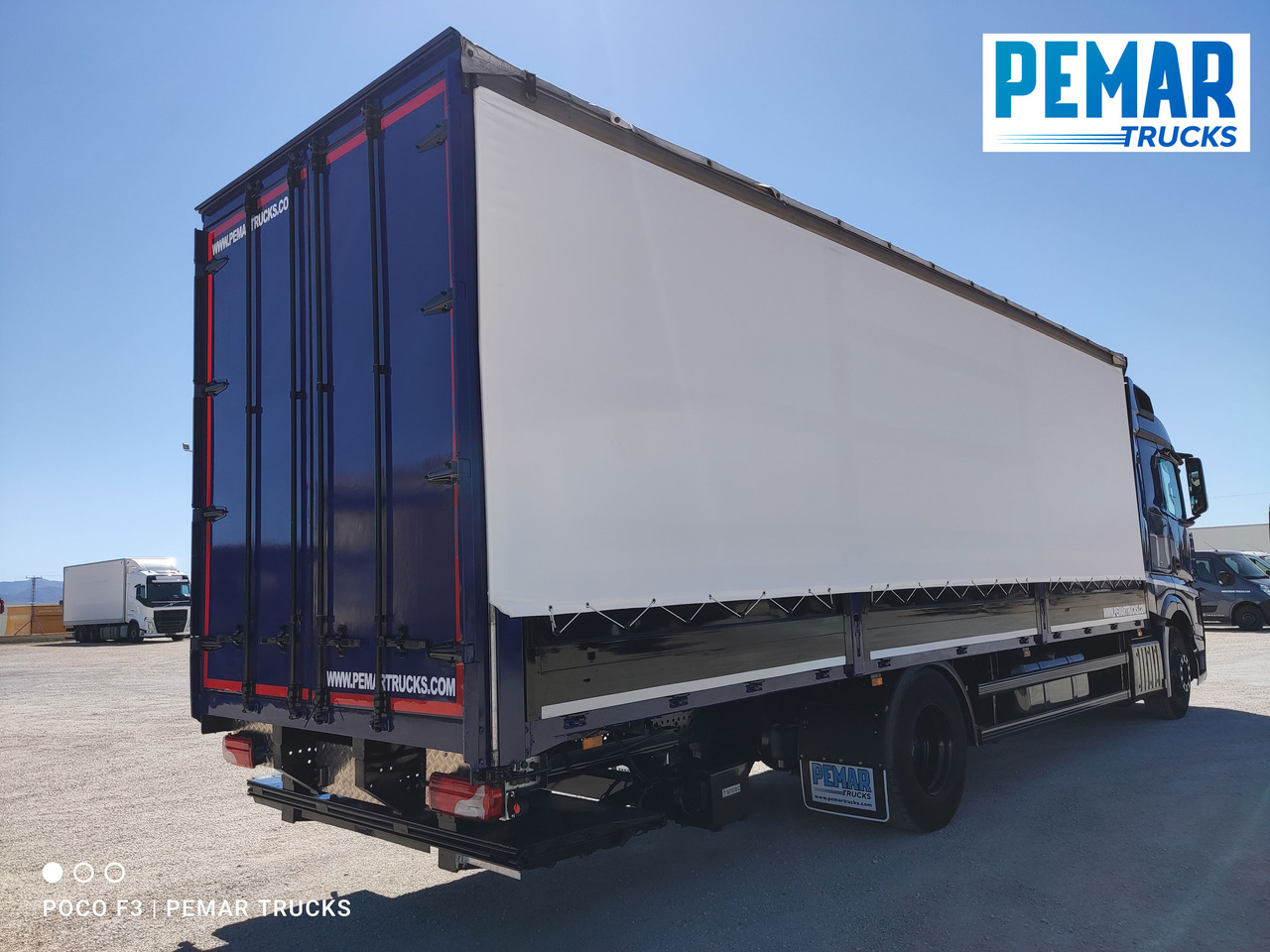 MERCEDES-BENZ ACTROS 1836 SEMITAUTLINER 18T - Camión lona: foto 5 MERCEDES-BENZ ACTROS 1836 SEMITAUTLINER 18T - Camión lona: foto 5