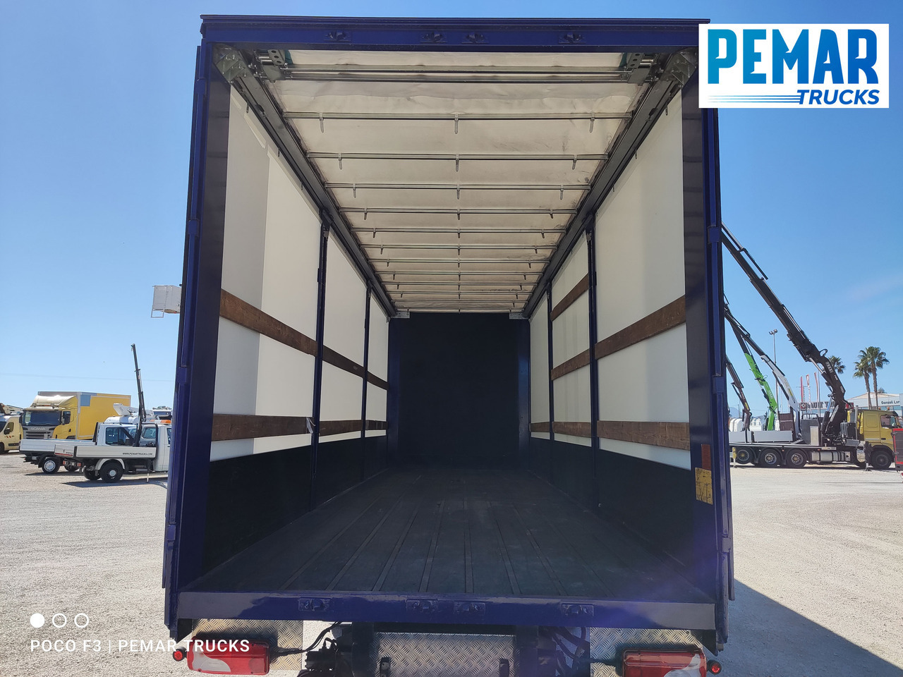 Camión lona MERCEDES-BENZ ACTROS 1836 SEMITAUTLINER 18T: foto 13