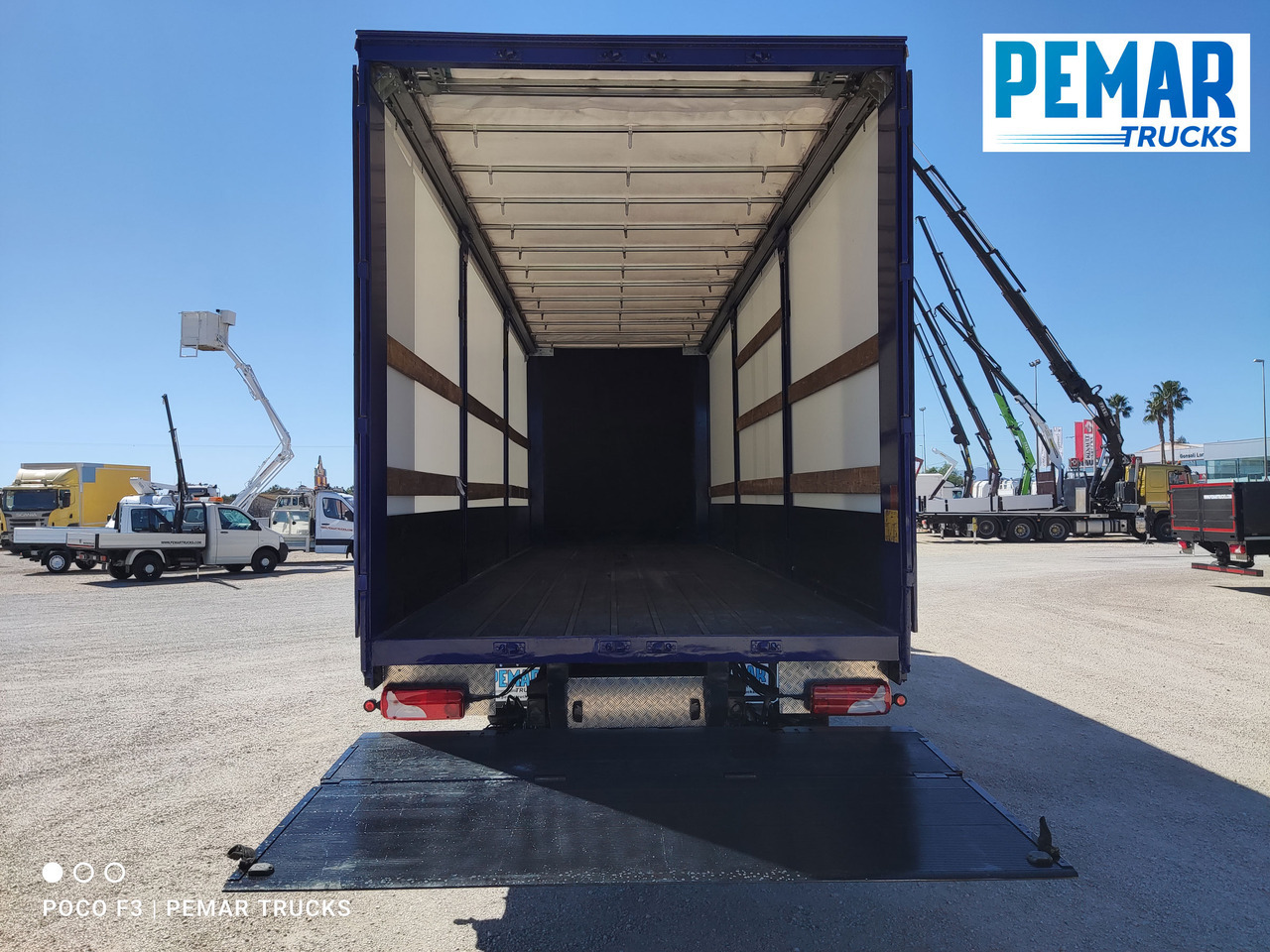 Camión lona MERCEDES-BENZ ACTROS 1836 SEMITAUTLINER 18T: foto 11