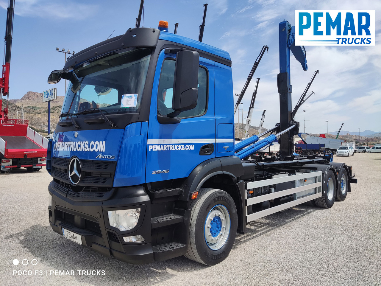 MERCEDES-BENZ ANTOS 2546 6X2 MULTILIFT - Camión portacontenedore/ Intercambiable: foto 1 MERCEDES-BENZ ANTOS 2546 6X2 MULTILIFT - Camión portacontenedore/ Intercambiable: foto 1