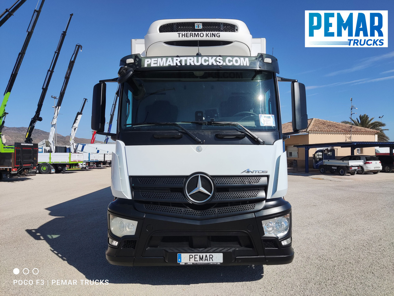 MERCEDES-BENZ MERCEDES BENZ ANTOS 1833 FRIGORIFICO 18T - Camión frigorífico: foto 2 MERCEDES-BENZ MERCEDES BENZ ANTOS 1833 FRIGORIFICO 18T - Camión frigorífico: foto 2