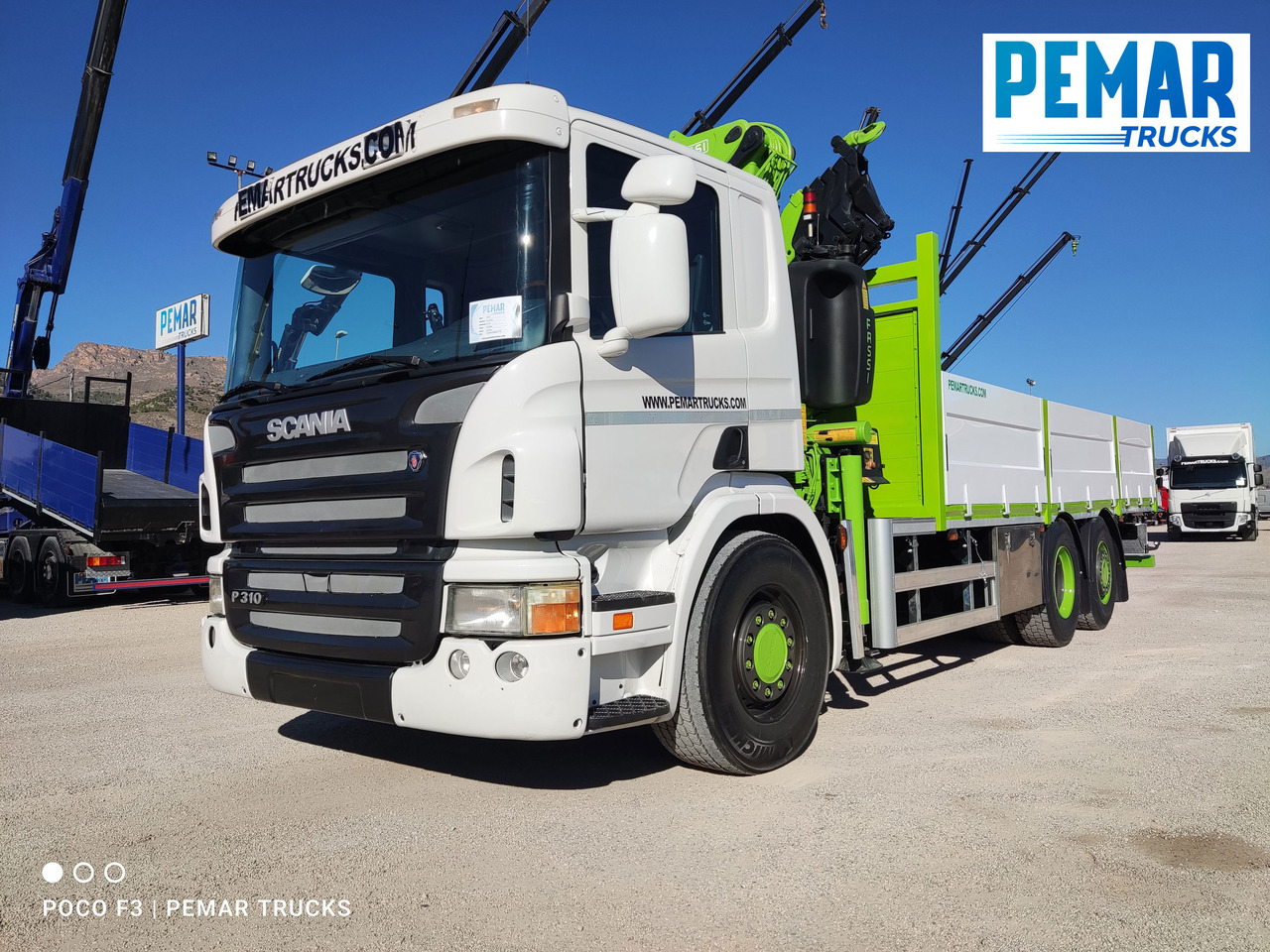 SCANIA P 310 6X2 GRUA CAJA FIJA FASSI F 210 - Camión grúa: foto 2 SCANIA P 310 6X2 GRUA CAJA FIJA FASSI F 210 - Camión grúa: foto 2