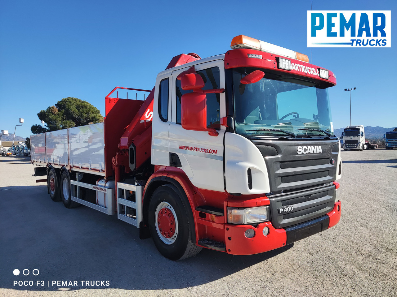 SCANIA P 400 6X2 GRUA CAJA FIJA - Camión grúa: foto 4 SCANIA P 400 6X2 GRUA CAJA FIJA - Camión grúa: foto 4