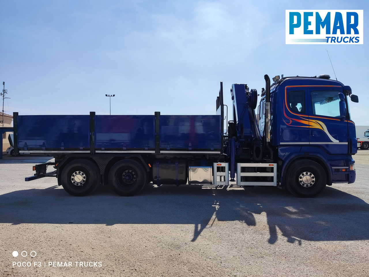 SCANIA R 420 6X2 GRUA PALFINGER PK 23002 BASCULANTE - Camión volquete, Camión grúa: foto 5 SCANIA R 420 6X2 GRUA PALFINGER PK 23002 BASCULANTE - Camión volquete, Camión grúa: foto 5