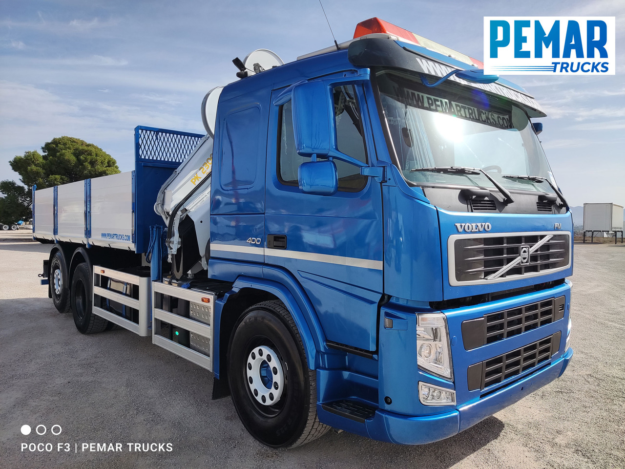 VOLVO FM 400 6X2 GRUA PALFINGER PK 23002 BASCULANTE - Camión volquete, Camión grúa: foto 4 VOLVO FM 400 6X2 GRUA PALFINGER PK 23002 BASCULANTE - Camión volquete, Camión grúa: foto 4