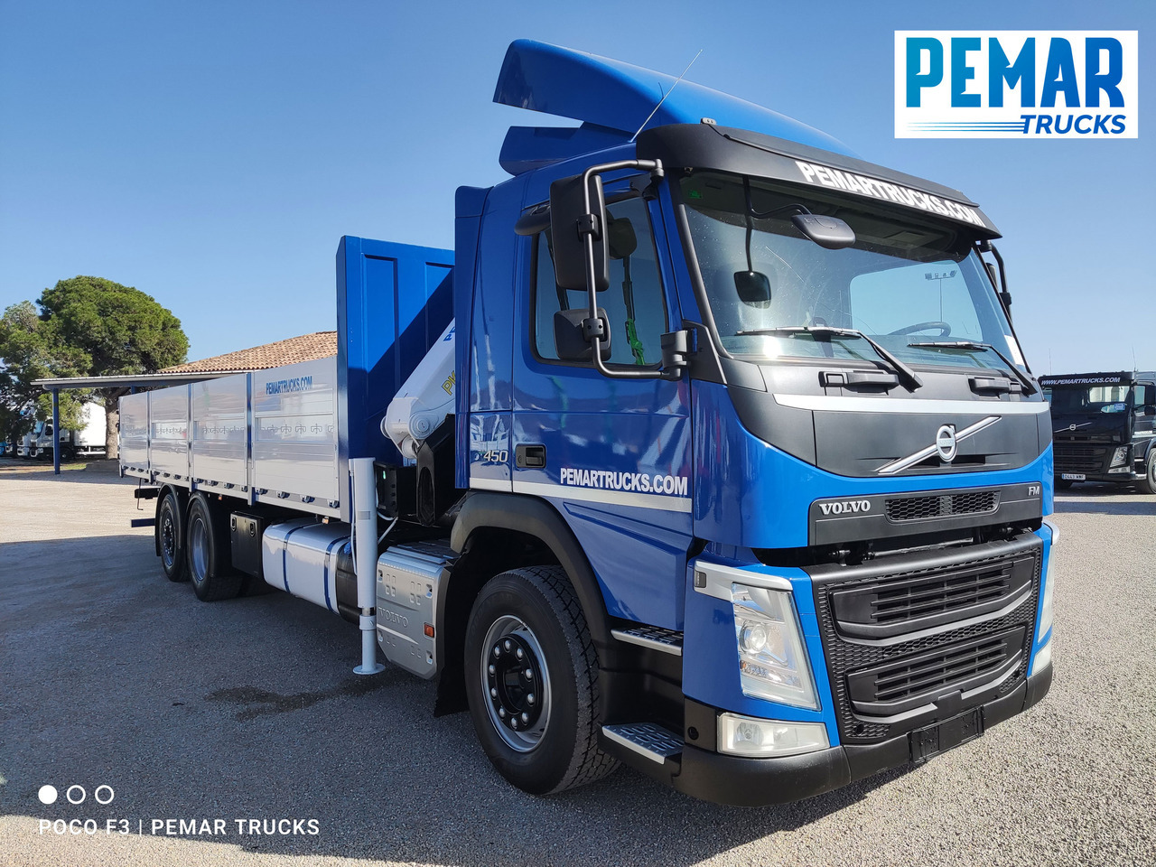 VOLVO FM 450 6X2 GRUA CAJA FIJA EURO 6 - Camión caja abierta, Camión grúa: foto 4 VOLVO FM 450 6X2 GRUA CAJA FIJA EURO 6 - Camión caja abierta, Camión grúa: foto 4