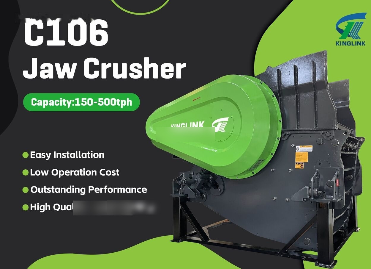 Kinglink NEW C106 Hydraulic Jaw Crusher for Hard stone - Trituradora de mandíbula: foto 1 Kinglink NEW C106 Hydraulic Jaw Crusher for Hard stone - Trituradora de mandíbula: foto 1