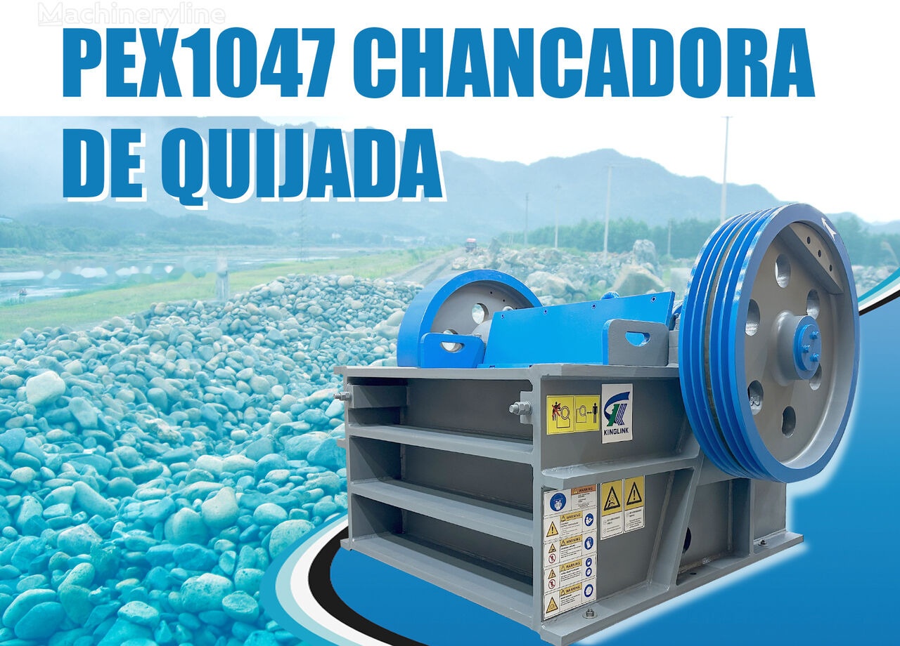 Kinglink PEX1047 CHANCADORA DE QUIJADA | TRITURADORA DE PIEDRA - Trituradora de mandíbula: foto 1 Kinglink PEX1047 CHANCADORA DE QUIJADA | TRITURADORA DE PIEDRA - Trituradora de mandíbula: foto 1