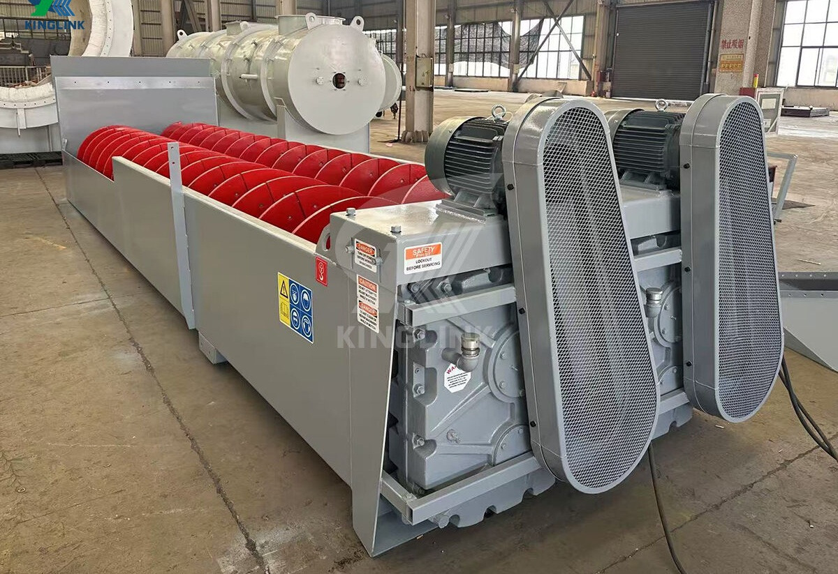 Kinglink PSST3625 Twin Shaft Sand Screw | Fine Material Washer - Cribadora: foto 4 Kinglink PSST3625 Twin Shaft Sand Screw | Fine Material Washer - Cribadora: foto 4