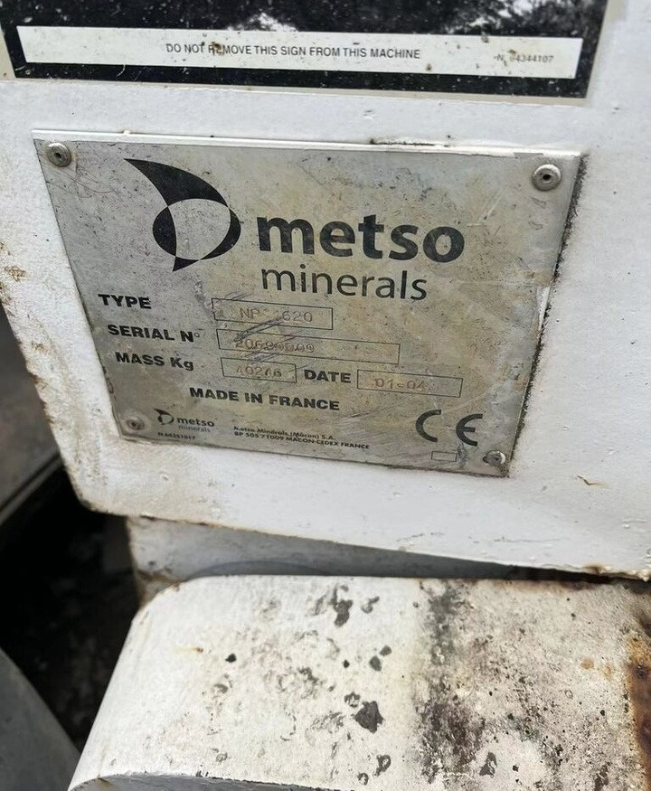 Metso Nordberg NP1620 - Trituradora de impacto: foto 2 Metso Nordberg NP1620 - Trituradora de impacto: foto 2