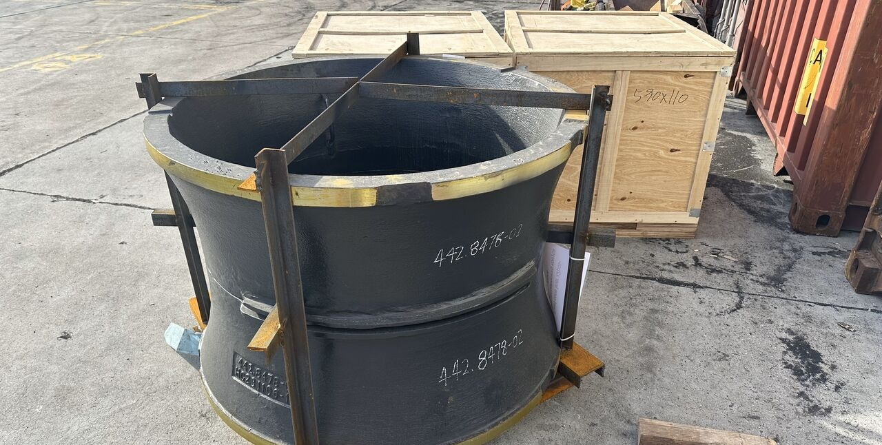 Lower Concave Ring for CS430 Cone Crusher CS430 for crusher - Recambio para Machacadora: foto 1 Lower Concave Ring for CS430 Cone Crusher CS430 for crusher - Recambio para Machacadora: foto 1
