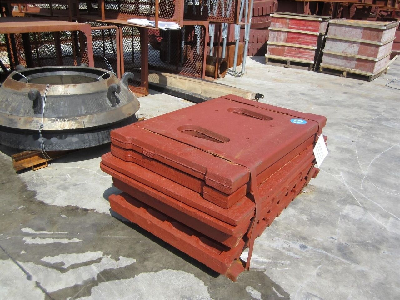 Movable and Fixed Jaw Plates for PE2436 Jaw Crusher - Recambio para Trituradora de mandíbula: foto 2 Movable and Fixed Jaw Plates for PE2436 Jaw Crusher - Recambio para Trituradora de mandíbula: foto 2