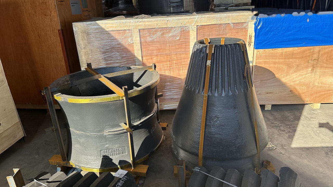 Wear Parts Concave and Mantle for Sandvik CS430 Cone Crusher Kinglink KCS430 - Recambio para Machacadora: foto 1 Wear Parts Concave and Mantle for Sandvik CS430 Cone Crusher Kinglink KCS430 - Recambio para Machacadora: foto 1