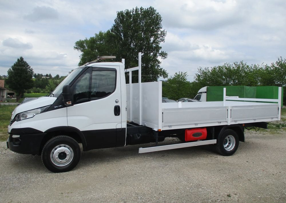 Camión caja abierta Iveco Daily 3.0 na bliźniaku 70C18 skrzynia, laweta, rama, HDS, 70-180 kiper: foto 6