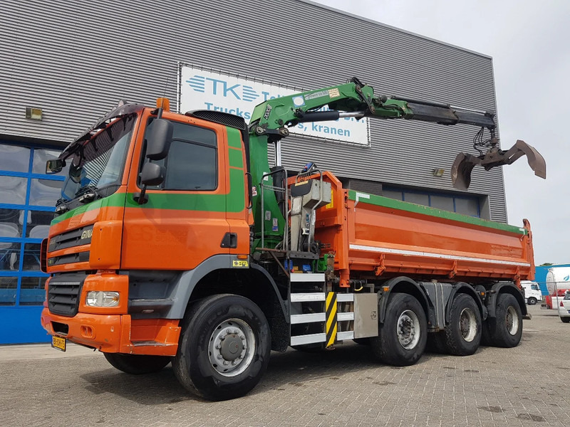 Ginaf X 4343 TS 8x6 Kipper kraan HMF 2020 - Camión volquete: foto 1 Ginaf X 4343 TS 8x6 Kipper kraan HMF 2020 - Camión volquete: foto 1