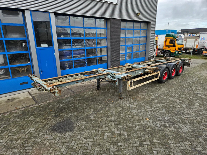Krone SDC 27 04B BPW Drum brakes - Semirremolque portacontenedore/ Intercambiable: foto 1 Krone SDC 27 04B BPW Drum brakes - Semirremolque portacontenedore/ Intercambiable: foto 1