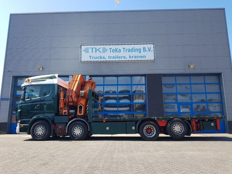 Scania R420 8x2 HIAB 800E-7 Hipro 80 ton/meter Winch Retarder - Camión grúa: foto 5 Scania R420 8x2 HIAB 800E-7 Hipro 80 ton/meter Winch Retarder - Camión grúa: foto 5