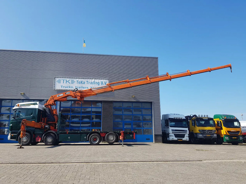 Scania R420 8x2 HIAB 800E-7 Hipro 80 ton/meter Winch Retarder - Camión grúa: foto 3 Scania R420 8x2 HIAB 800E-7 Hipro 80 ton/meter Winch Retarder - Camión grúa: foto 3