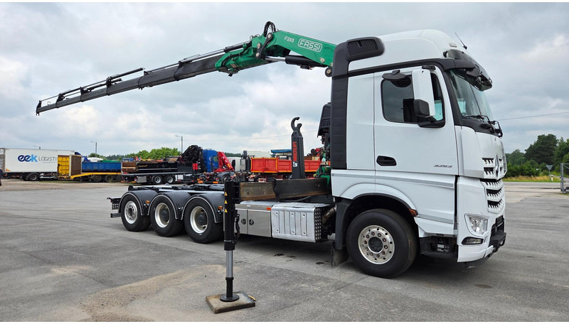 Camión multibasculante, Camión grúa Mercedes-Benz Arocs 3253 8X4*4 Fassi F295: foto 7