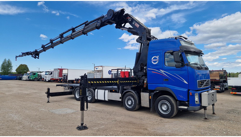 Volvo FH480 8X4 HIAB 800E-6 HiPro + JIB170X5 - Camión caja abierta, Camión grúa: foto 2 Volvo FH480 8X4 HIAB 800E-6 HiPro + JIB170X5 - Camión caja abierta, Camión grúa: foto 2