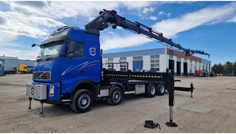 Volvo FH480 8X4 HIAB 800E-6 HiPro + JIB170X5 - Camión caja abierta, Camión grúa: foto 1 Volvo FH480 8X4 HIAB 800E-6 HiPro + JIB170X5 - Camión caja abierta, Camión grúa: foto 1