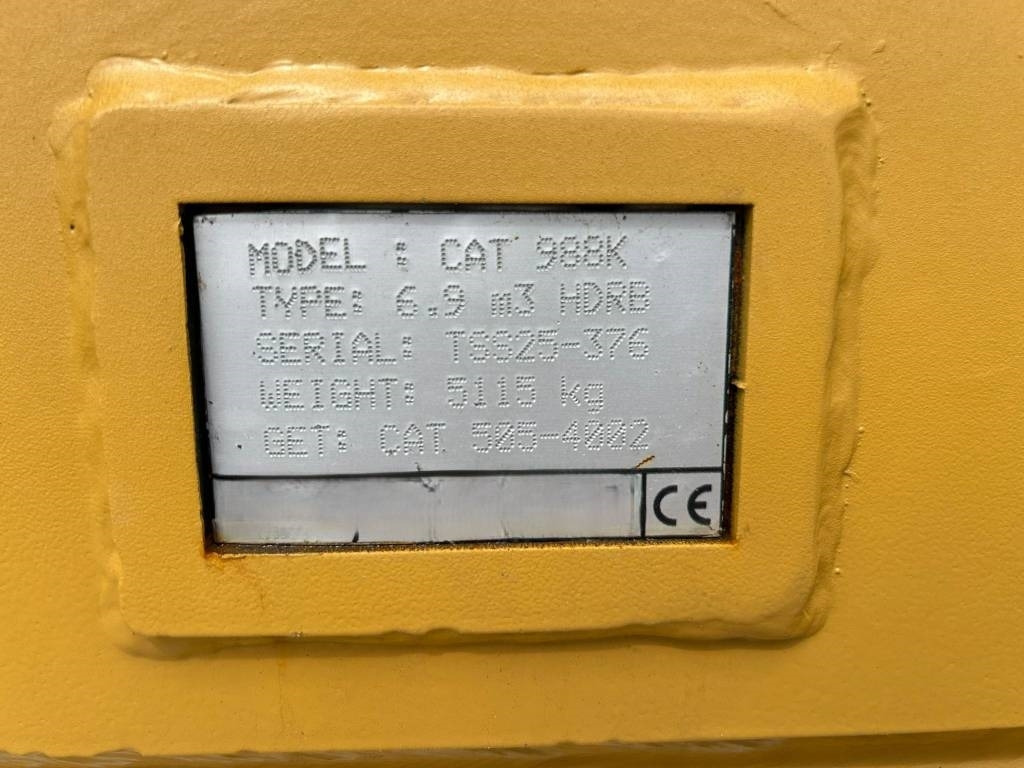 CAT 988 K Rock Bucket - Cazo para Maquinaria de construcción: foto 5 CAT 988 K Rock Bucket - Cazo para Maquinaria de construcción: foto 5