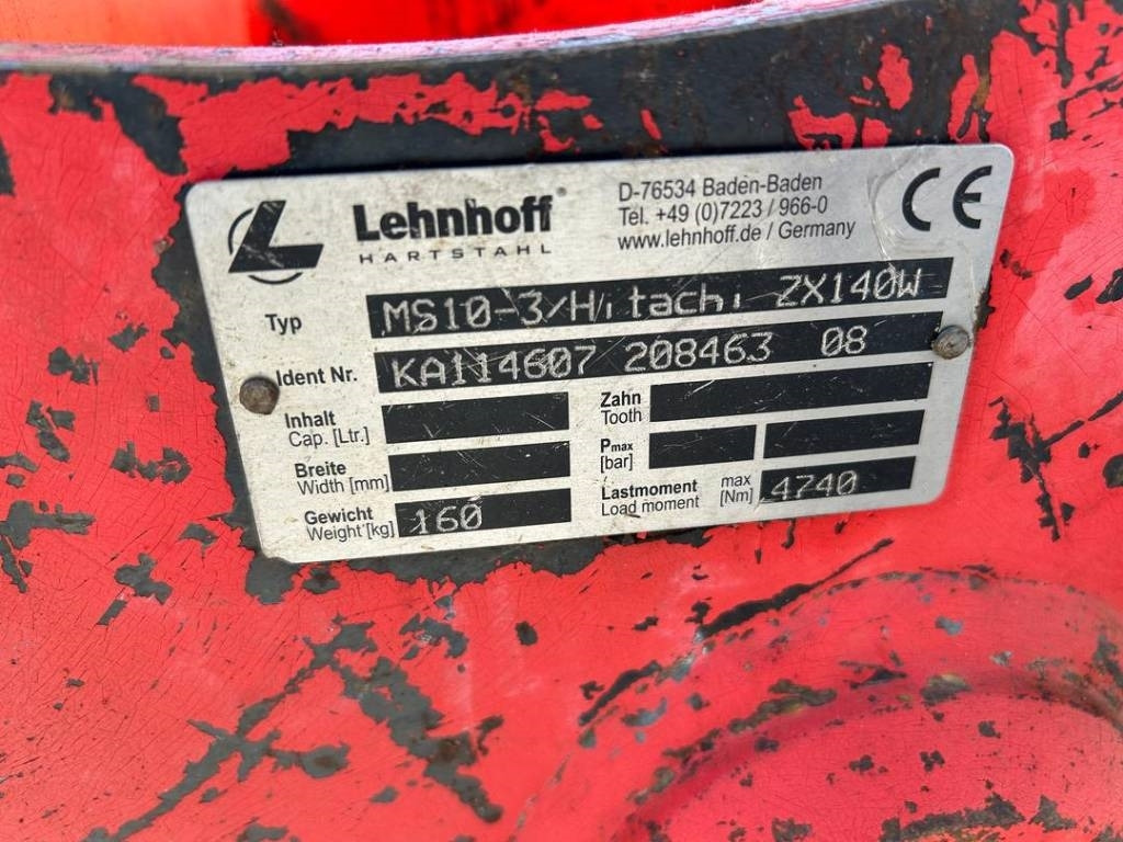 Excavadora de ruedas Hitachi ZX 140 W-5B: foto 14