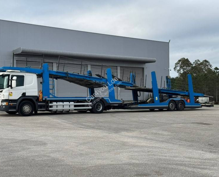Scania P 450 - Camión portavehículos: foto 1 Scania P 450 - Camión portavehículos: foto 1