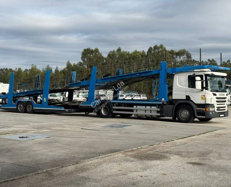 Scania P 450 - Camión portavehículos: foto 2 Scania P 450 - Camión portavehículos: foto 2
