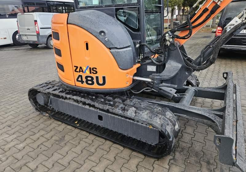 Excavadora de cadenas Hitachi ZX48U-5A CLR / 3 ŁYŻKI / SPROWADZONA / 2 300 MTH: foto 17