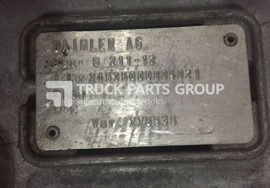 MERCEDES-BENZ Actros, Axor, gearbox EURO 3, EURO 4, EURO 5, G211-12, 001260360 gearbox - Caja de cambios para Camión: foto 4 MERCEDES-BENZ Actros, Axor, gearbox EURO 3, EURO 4, EURO 5, G211-12, 001260360 gearbox - Caja de cambios para Camión: foto 4