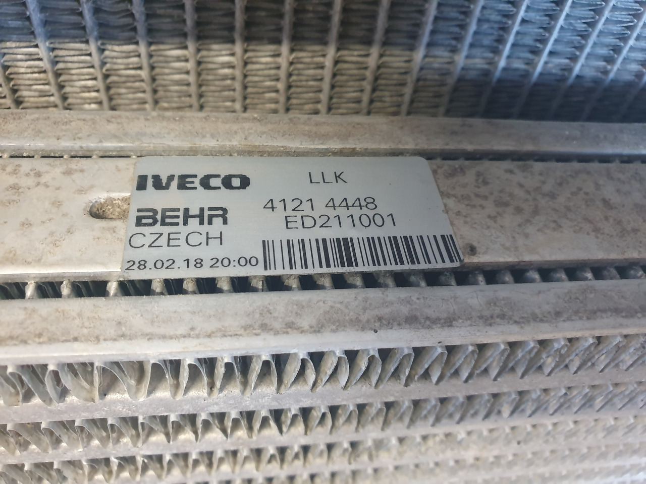 IVECO IVECO STRALIS EURO6 water cooling radiator, air cooling radiator, intercooler, AC radiator, A/C radiator, air conditioning condenser 41214449, 41214448, 41225856, 41218266, 41214447, 41218267, 5040111 - Recambio para Camión: foto 3 IVECO IVECO STRALIS EURO6 water cooling radiator, air cooling radiator, intercooler, AC radiator, A/C radiator, air conditioning condenser 41214449, 41214448, 41225856, 41218266, 41214447, 41218267, 5040111 - Recambio para Camión: foto 3