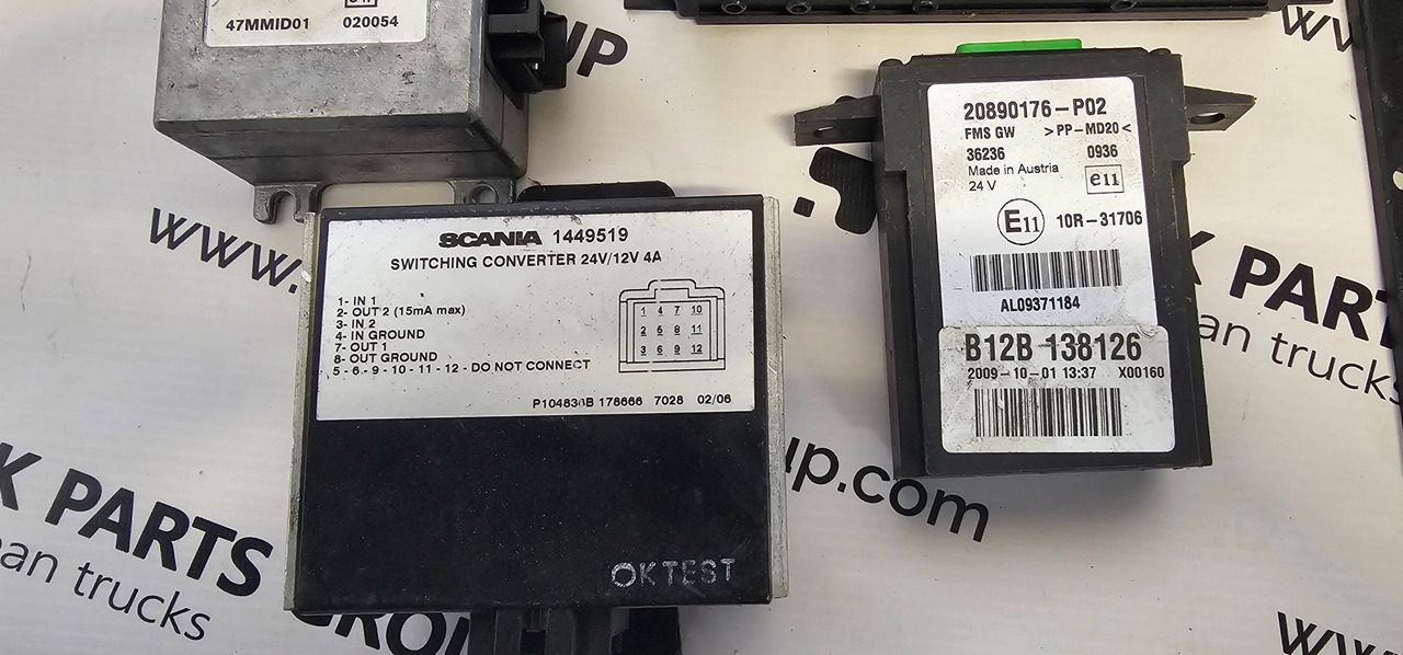 Volvo VOLVO, SCANIA BUS electronic FMS GW, switching converter, vip2000 STD Node2 unit, vbox 3600 c1 Multiq, Thoreb LCD 11085A, 1449519, 20890176, 20890176-P02, B12B 138126, 10R-31706, 70329277, 14390, 1449 - Unidad de control: foto 3 Volvo VOLVO, SCANIA BUS electronic FMS GW, switching converter, vip2000 STD Node2 unit, vbox 3600 c1 Multiq, Thoreb LCD 11085A, 1449519, 20890176, 20890176-P02, B12B 138126, 10R-31706, 70329277, 14390, 1449 - Unidad de control: foto 3