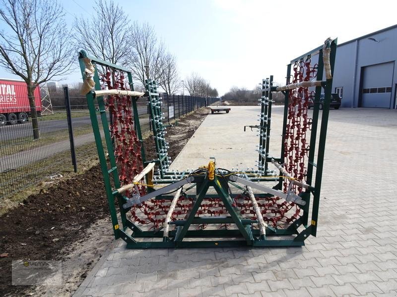 Rastra de cadenas Vemac Wiesenschleppe Wiesenstriegel Striegel 4m hydraulisch NEU: foto 9
