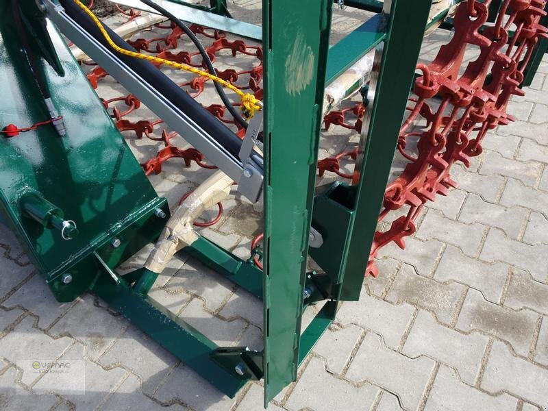 Rastra de cadenas Vemac Wiesenschleppe Wiesenstriegel Striegel 4m hydraulisch NEU: foto 12