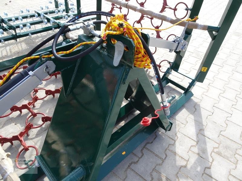 Rastra de cadenas Vemac Wiesenschleppe Wiesenstriegel Striegel 4m hydraulisch NEU: foto 16