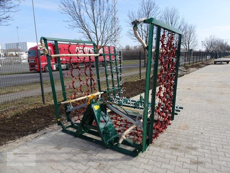 Rastra de cadenas Vemac Wiesenschleppe Wiesenstriegel Striegel 4m hydraulisch NEU: foto 8