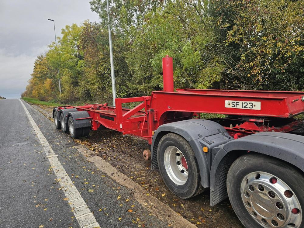 Semirremolque portacontenedore/ Intercambiable Jgc Tipping skelly: foto 11