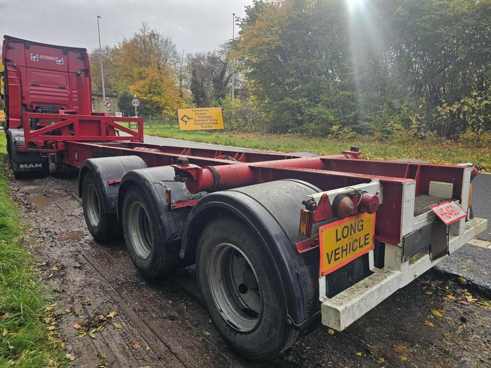 Semirremolque portacontenedore/ Intercambiable Jgc Tipping skelly: foto 7