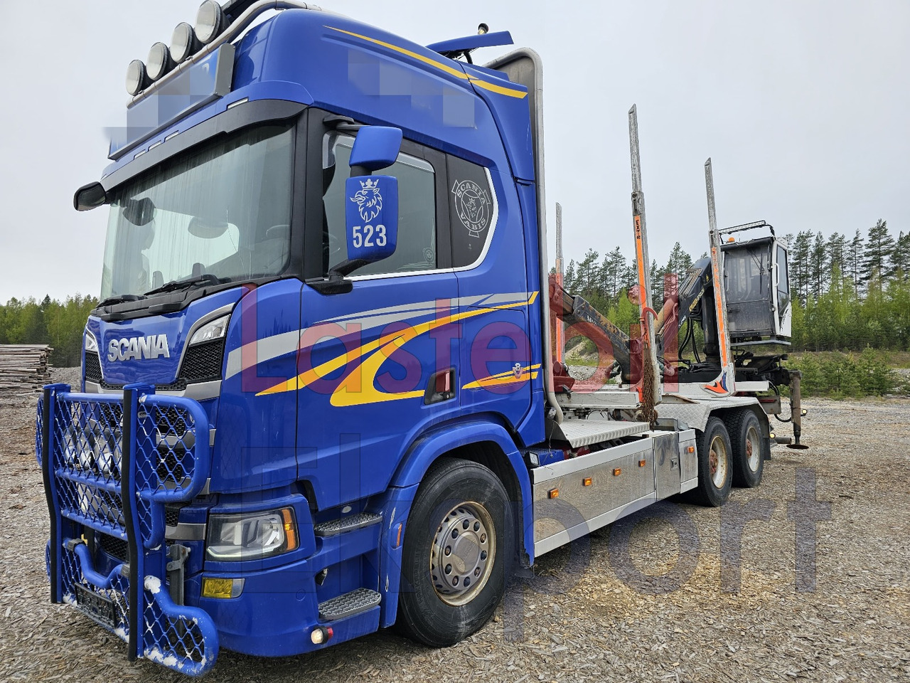 Scania R650 - Camión forestal, Camión grúa: foto 5 Scania R650 - Camión forestal, Camión grúa: foto 5