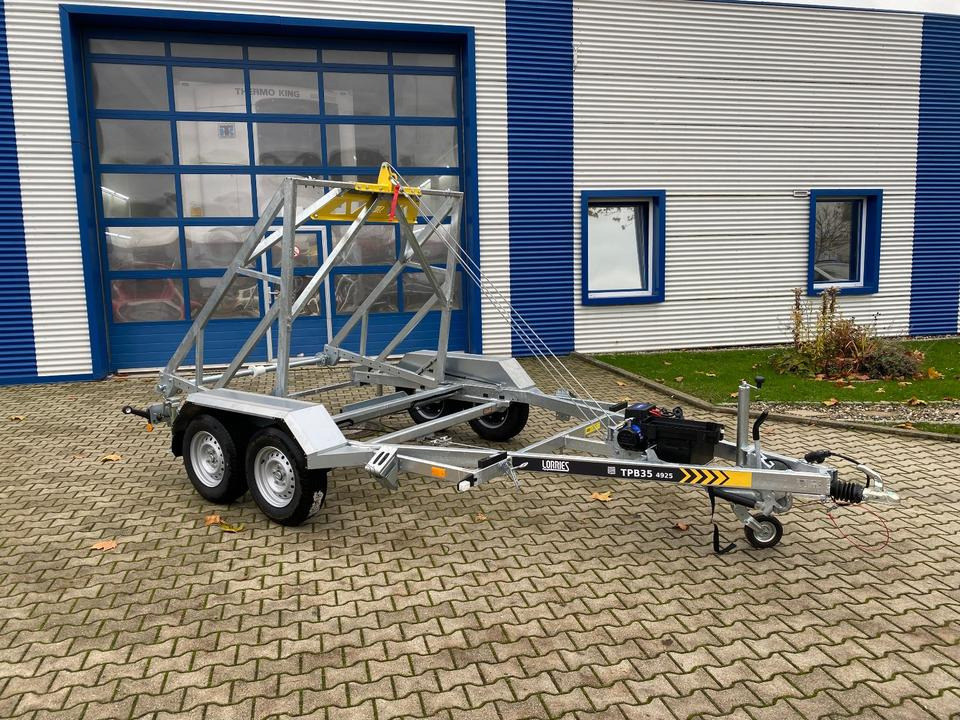 Lorries Kabeltrommel-Anhänger 3500KG mit E-Winde *INKL.19% MWST.*Kabelanhänger Sofort Verfügbar! - Remolque portabobinas: foto 2 Lorries Kabeltrommel-Anhänger 3500KG mit E-Winde *INKL.19% MWST.*Kabelanhänger Sofort Verfügbar! - Remolque portabobinas: foto 2